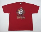 Vintage 1999 New Orleans Jazz And Heritage Festival Rap Style T-shirt Size Xl