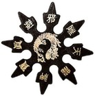 Ninja Martial Arts Rubber Foam Throwing Stars Practice Shuriken Star Set Of 15 