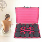 20 Pc Basalt Hot Massage Stone Set  Warmer Rock Kit Release Pain Press Spa Use
