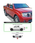 Aps Premium 6in Black Running Boards Compatible With Nissan Frontier Crew Cab   