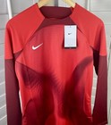 Nike Football Soccer Goal Keeper Futbol Red Jersey Dh8226-657 - Women   s Xl - Nwt