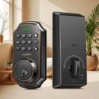 Arpha Smart Door Lock Anti-peep Password Keyless Entry Keypad Deadbolt 100 Codes