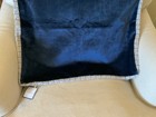 Williams Sonoma Navy Velvet Pillow Covers  Greek Key On Seams 22 X 22