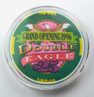 1996 Double Eagle Hotel   Casino  25 Cripple Creek Colorado Ceramic Gaming Chip