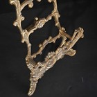 1970s Victorian Ornate 10  Easel Brass Tabletop Photo Book Plate Display Beauty