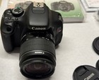Canon Eos Rebel T3i   Eos 600d Dslr Camera W  18-55mm Lens   Acc Bundle Mint 
