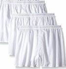 Hanes 3 Pack Men s Tag-free White Woven Boxer Underwear  Sizes Small-3xl