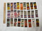 Vintage Soda Matchbook Cover Lot Of 27  Pepsi  7up  Dr Pepper  Coke  Plus Others