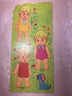 Vintage 1973    baby Beans    Paper Dolls Uncut