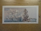 5000 Lire Banknote 1969 Italy P98 Columbus In Uncirculated Condition