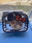 2025 Dodgers X Hello Kitty Crossbody Bag  Coin Pouch  Clear In Original Package