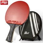 7-ply Table Tennis Racket W  Hurricane 3 Rubber Pro Ping Pong Paddle