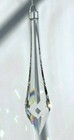 100mm Majestic Icicle Clear Crystal Pendant Prism Suncatcher 4 
