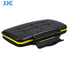 Jjc Water-resistant Shockproof Storage Memory Card Case For 12 Sd Cards
