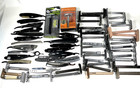 Assorted Lot Of 55 Misc Hair Straight   Safety Razors Etc Various Brands