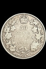 1917 Canada 50 Cents Half Dollar Silver Coin