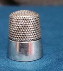 Antique Ketcham And Mcdougall Sterling Silver Thimble Size 10