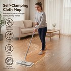 2-in-1 Grope Thing Mop  Hands Free Multi Purpose Flat Mop Cloth Changing With   