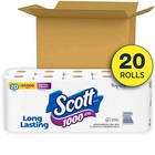 Scott 1000 Toilet Paper  20 Rolls  1 000 Sheets Per Roll Free Shipping