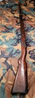 Vintage Mauser Large Ring Military Rifle Stock With Barrel Rings