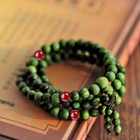 Buddhist Mala Prayer Beads 1pc 108 Sandalwood 8mm Zen Bracelet Necklace Set