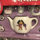 Dora The Explorer Child Play Tea Set Porcelain 4 Place Setting 13 Piece 2005
