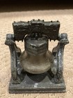Vintage 1776 Metal Liberty Bell Replica Made By Penncraft Mt  Penn Pennsylvania