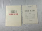 Press Kit Bring On The Night Movie 1986 Booklet Folder Sting