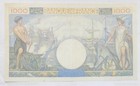 Banknote  France  1000 Francs  1 000 F 1940    commerce Et Industr Au