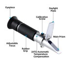 Brix Refractometer 0-32  Brix Meter Refractometer For Testing Sugar Content Atc