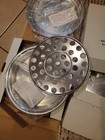 Lot Of 3  Steel Communion Drink Tray Insert Serves  Remembranceware Church Tr