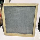 Antique Primitive 16  Slate Chalkboard  Wood Frame Schoolhouse Blackboard