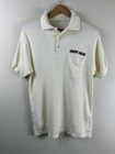 Vintage Indy 500 Polo Shirt Mens M White Racing Car Motorsports 90s