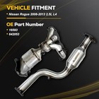 Catalytic Converter Kit Direct-fit For Nissan Rogue 2pcs-nissan Rogue 2008-2013