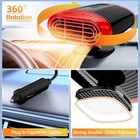 150w Heater Portable Heating Cooling Fan Defroster Demister For Car Truck 12v