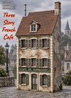 1 35 Scale Wwii French Cafe De Normandie 3 5 Story Diorama Building Kit 8835