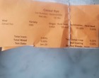 Organic Rye Berry Grain 5 Lb  no Fungicides  