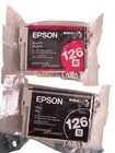 Epson 126 Durabrite Ultra Black Magenta Yellow Cyan Ink Cartridge T1261-64