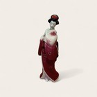 Hand Painted Japanese Porcelain Geisha Figurine