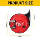 300db Super Loud Boats Horn Electric Horn 12v For Trucks Suv Car Boat Motorcycle