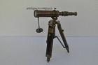 Antique Nautical Vintage Decorative Solid Brass Telescope With Wooden Tripod