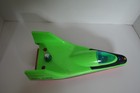 Vintage Durham Industries Green Bat-op Space Ship Glider Toy  1970 s 