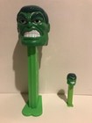 Retired Incredible Hulk Marvel Giant Pez Dispenser   Matching Pocket Sized