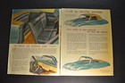 1949-1950 Austin A90 Atlantic Convertible Sales Brochure Folder Nice Original