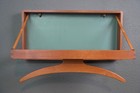 Mid Century Danish Modern Hoff   Ostergaard Teak Wood Wall Rack Valet