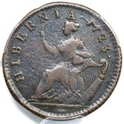 1723 M 4 84-gd 5 R-6 Pcgs Vf Details Wood s Hibernia Halfpenny Colonial