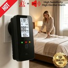 Steadfast Haven Co Detector  4-in-1 Detector With Hd Screen  Home  Apartment