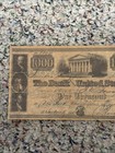 1840 Bank Of United States  1000 Dollar Bank Note  8894 Philadelphia Issue