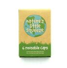 Weesprout Reusable Caps Natures Little Squeezer  White  6 Per Box