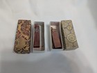Pair Of Asian Carved Stone Seal Stamps With Boxes